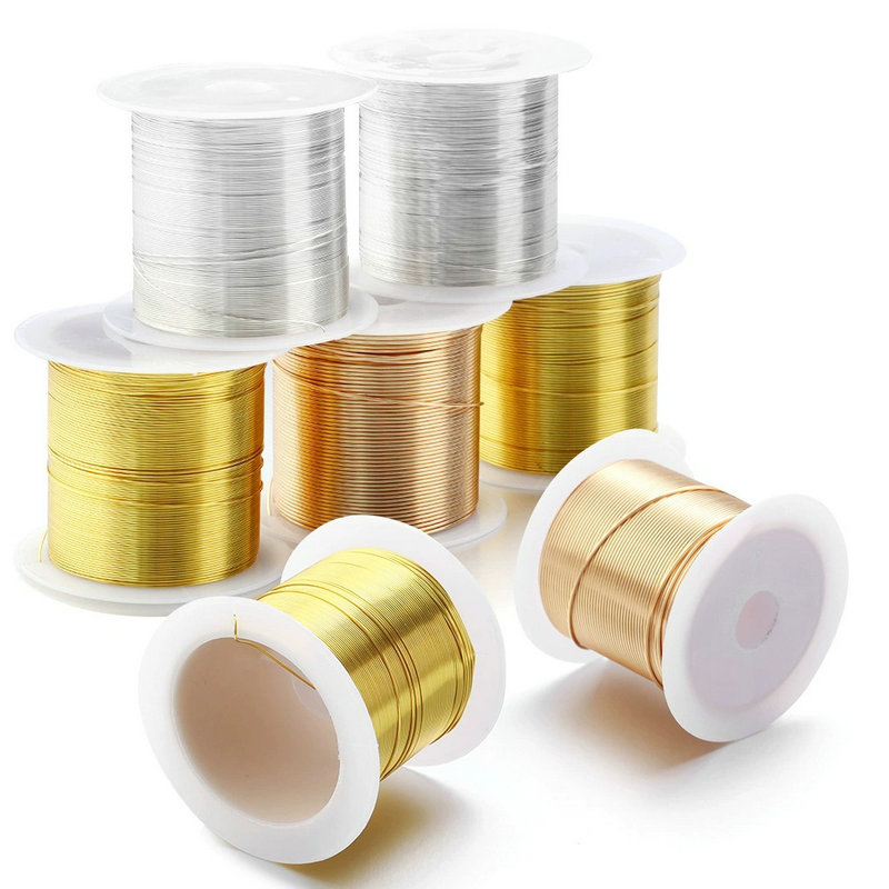 Jewelry Making Equipment - 0.3-1.0mm Jewelry Copper Wire Tarnish Resistant