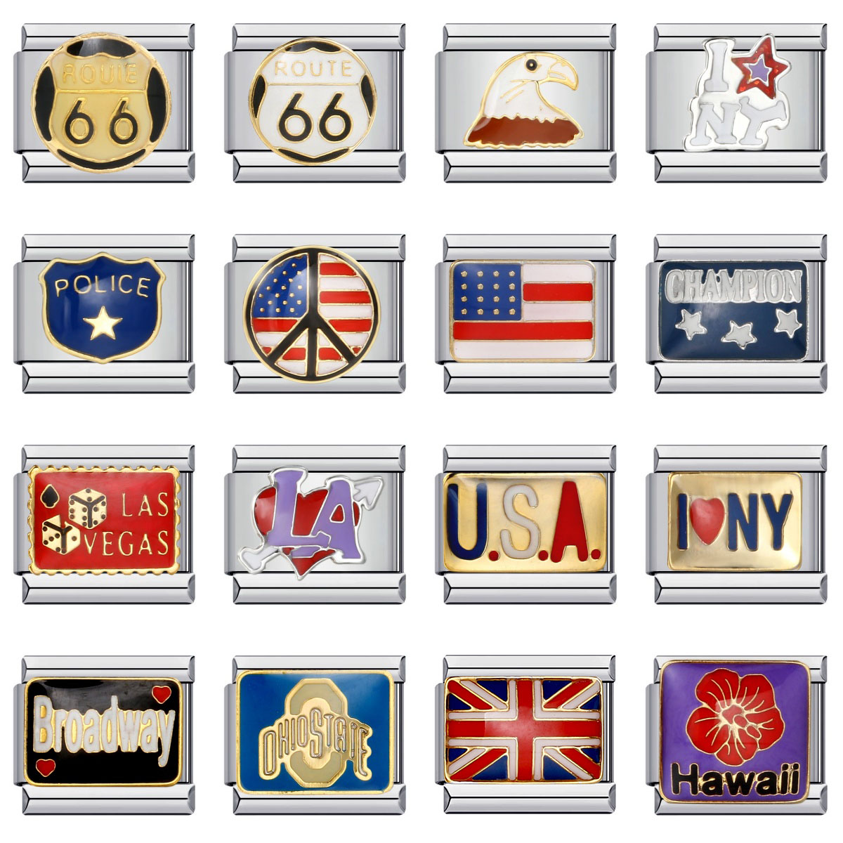 Jewelry Making In La - New Fashion USA America LA Charms