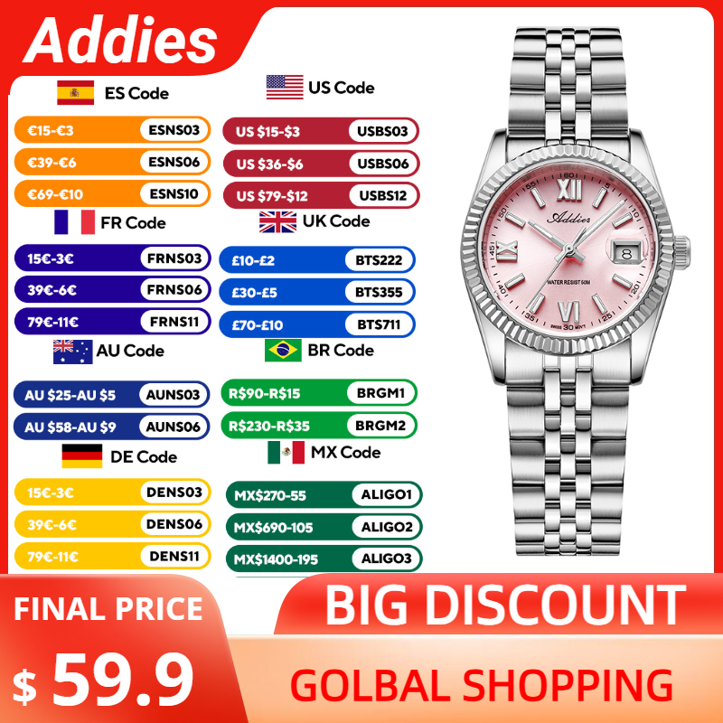 Jewelry Making Hand Tools - Addies Luxury Woman Watch Sapphire Crystal