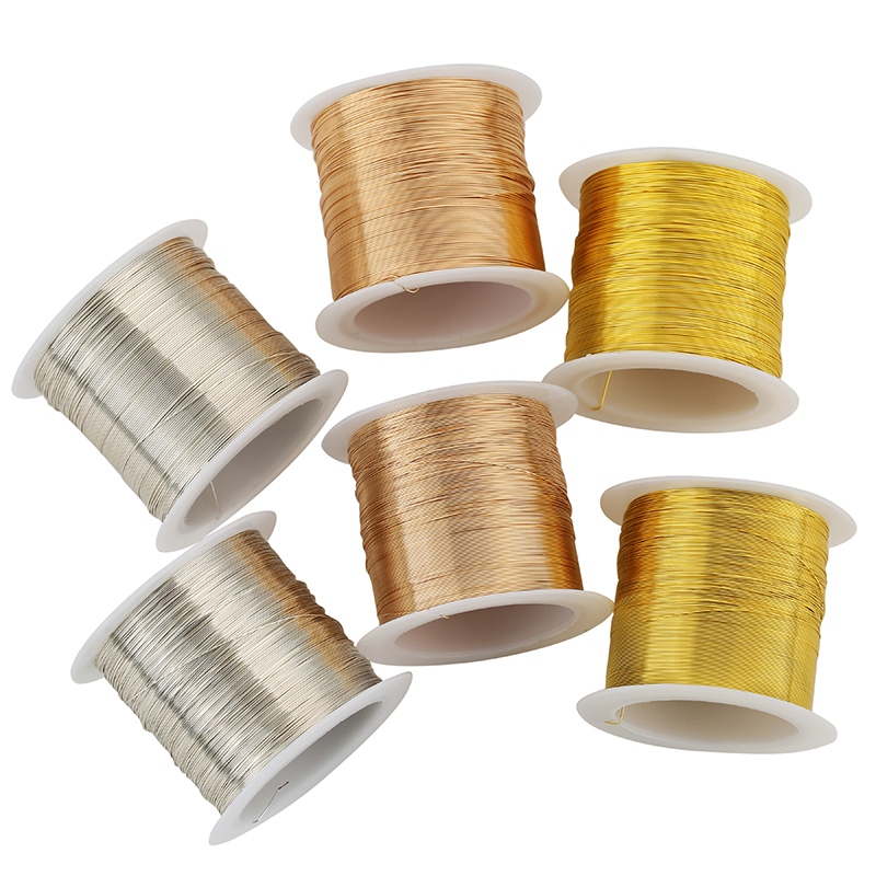 Jewelry Making Thread - 100meters Copper Stainless Steel Bracelet Cord
