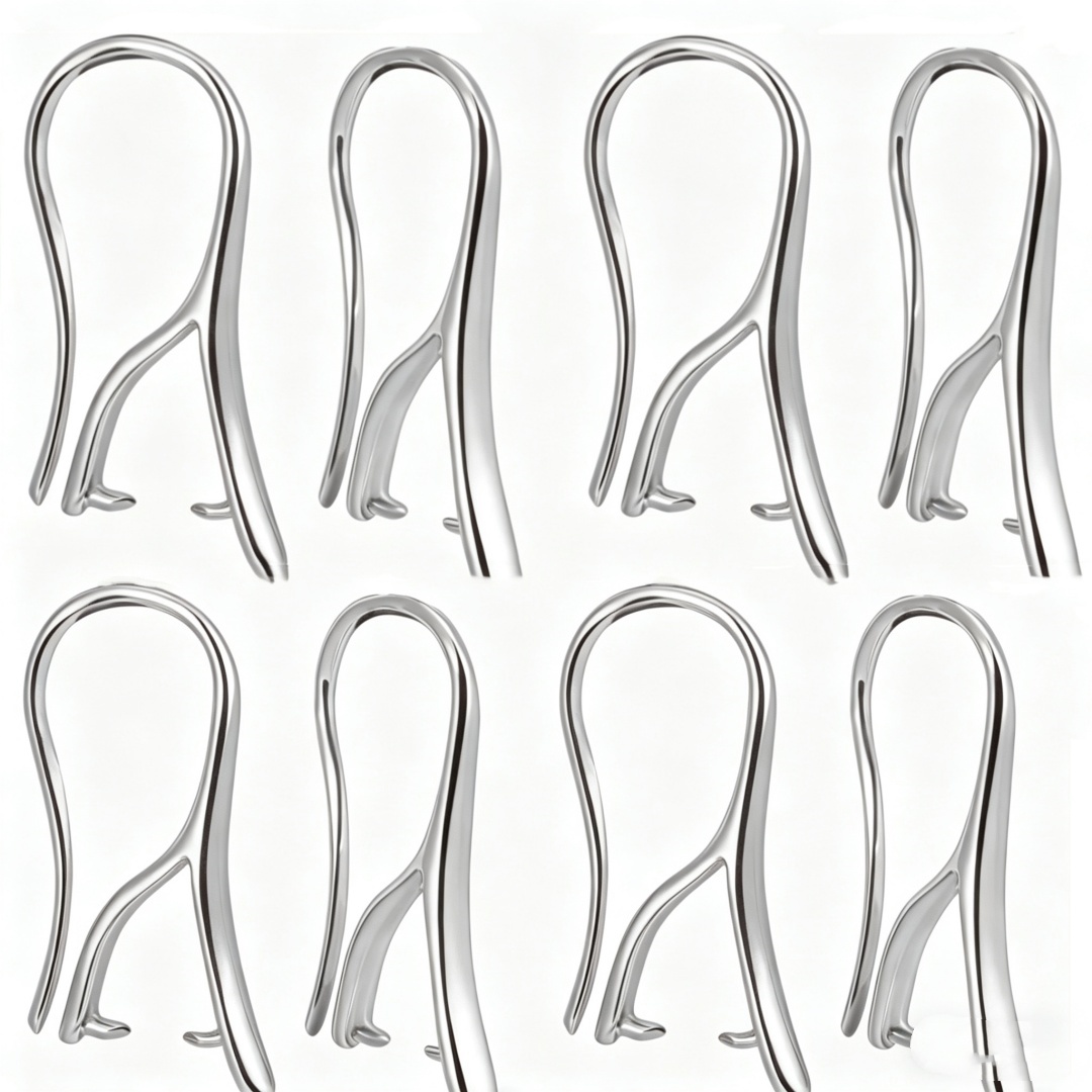 10/30Pcs White with Pinch Bail - đánh giá và giá Jewelry Making Thread