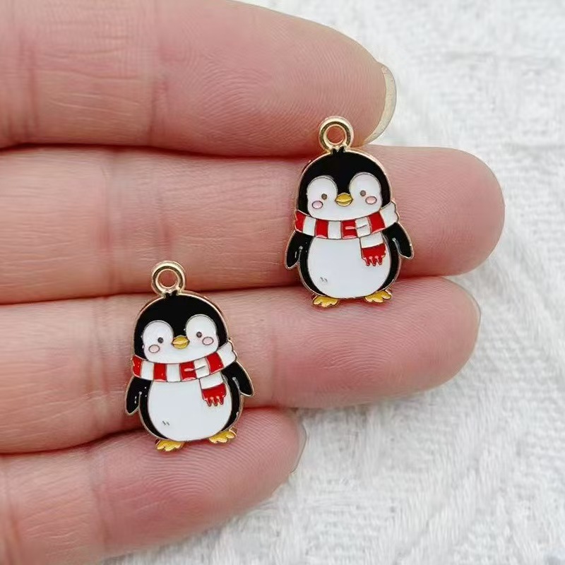 10pcs Cartoon Penguin Panda DI - đánh giá và giá Jewelry Making Jewelry