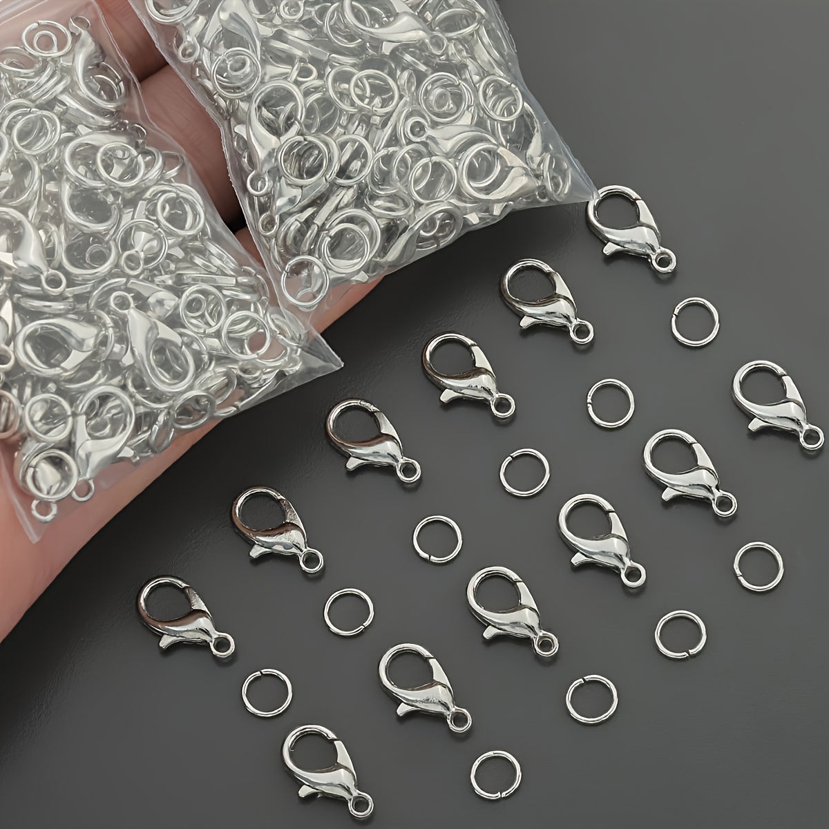 1/2/300pcs Lobster Clasps Open - đánh giá và giá Jewelry Making Equipment