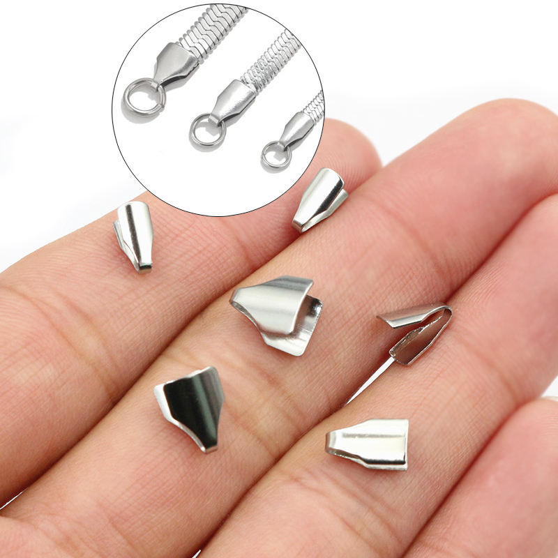 100pcs thép không gỉ 2-7mm phẳ - đánh giá và giá Jewelry Making Beads