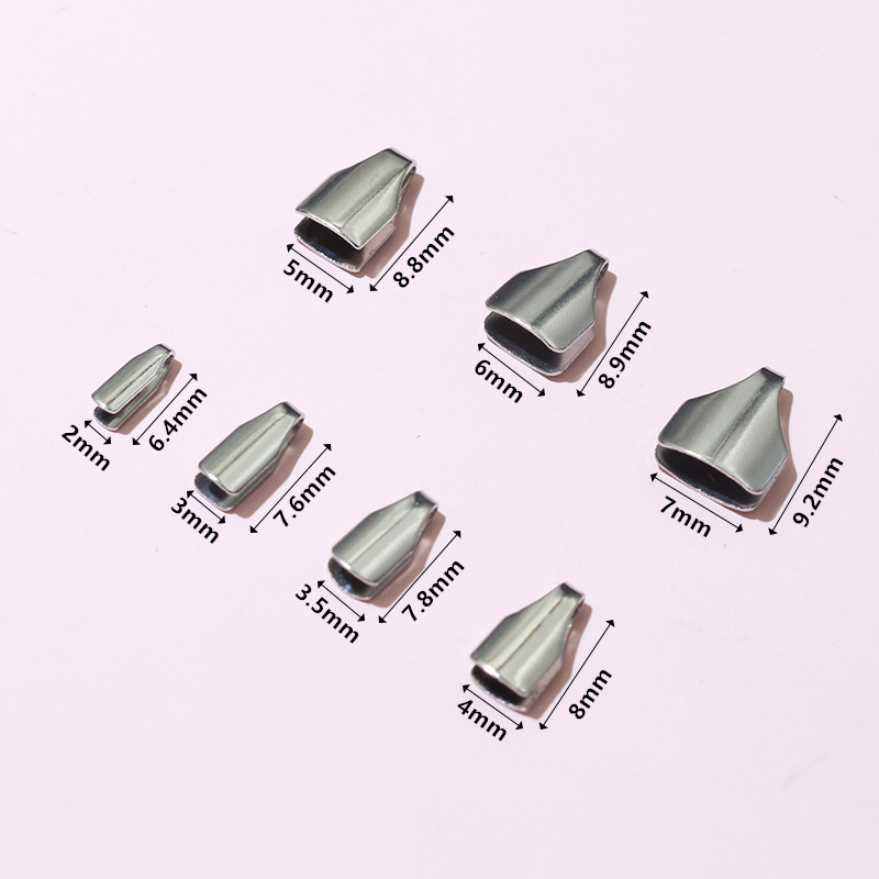 100pcs thép không gỉ 2-7mm phẳ - đánh giá và giá Jewelry Making Beads