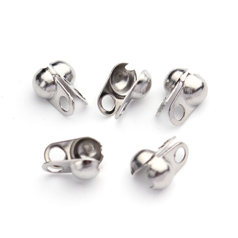 50pcs Stainless Steel Ball Cha - đánh giá và giá Jewelry Making Beads