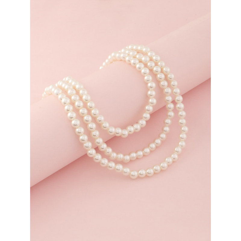 3pcs/Set Girls White Pearl Bea - đánh giá và giá Jewelry Making Kits For Girls