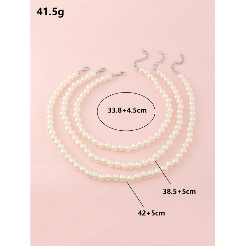 3pcs/Set Girls White Pearl Bea - đánh giá và giá Jewelry Making Kits For Girls