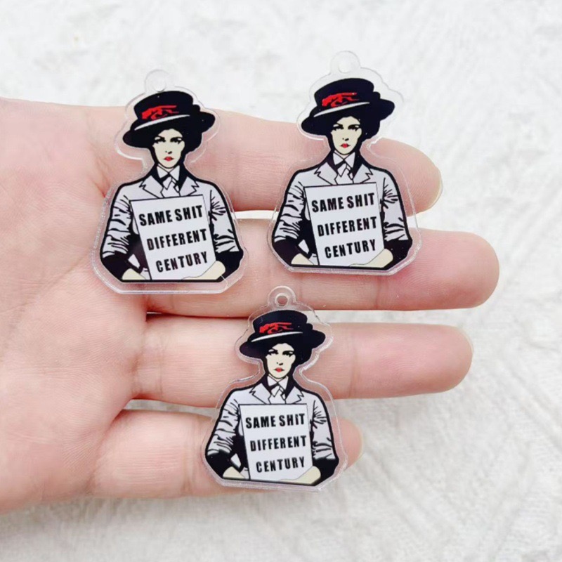 10pcs Acrylic Runner English P - đánh giá và giá Jewelry Making Jewelry