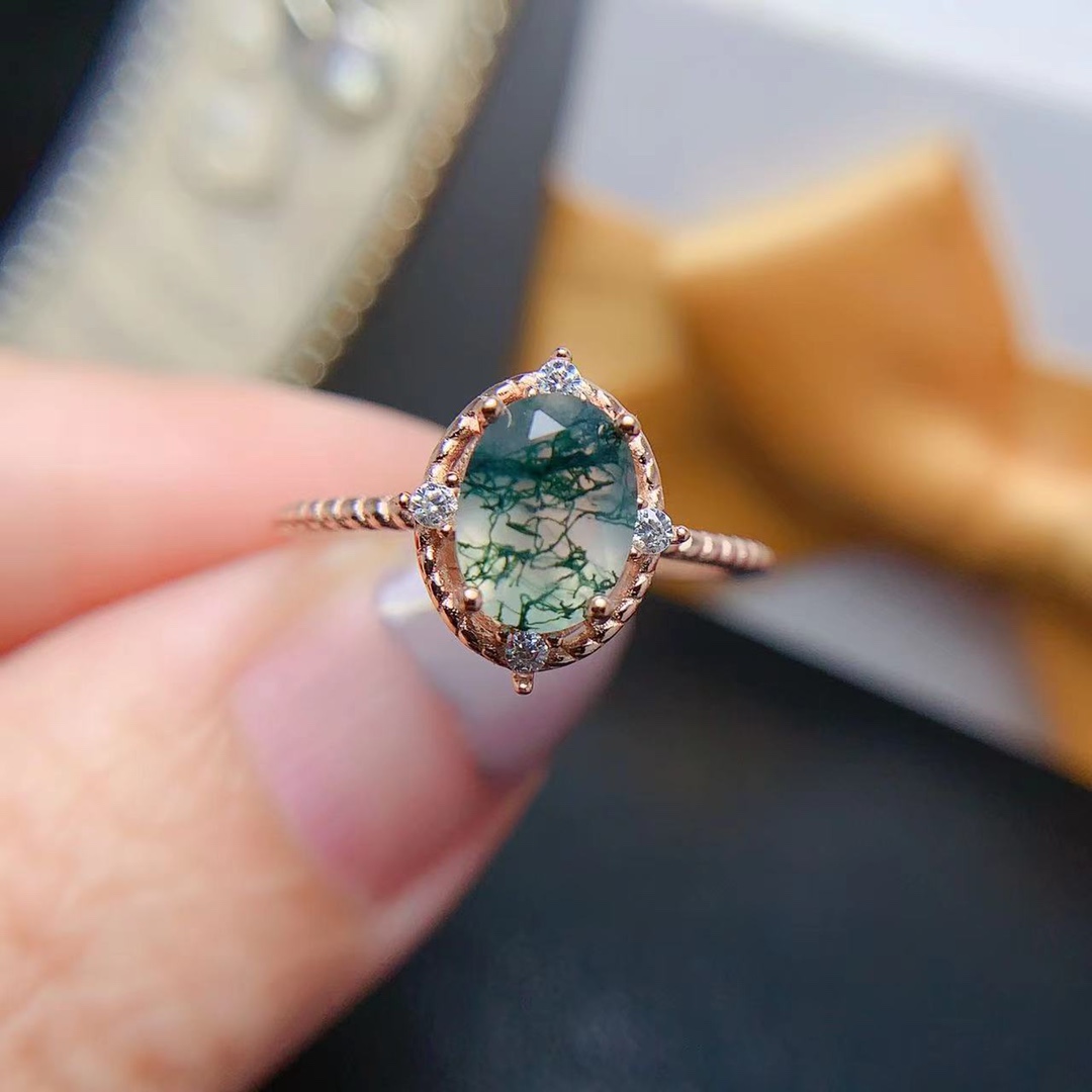 Natural Stone Ocean Water Moss - đánh giá và giá Jewelry Making University