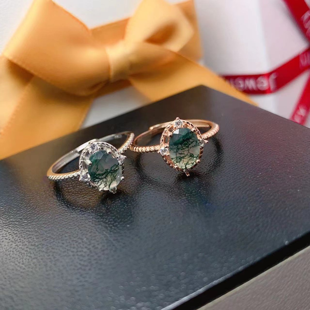 Natural Stone Ocean Water Moss - đánh giá và giá Jewelry Making University