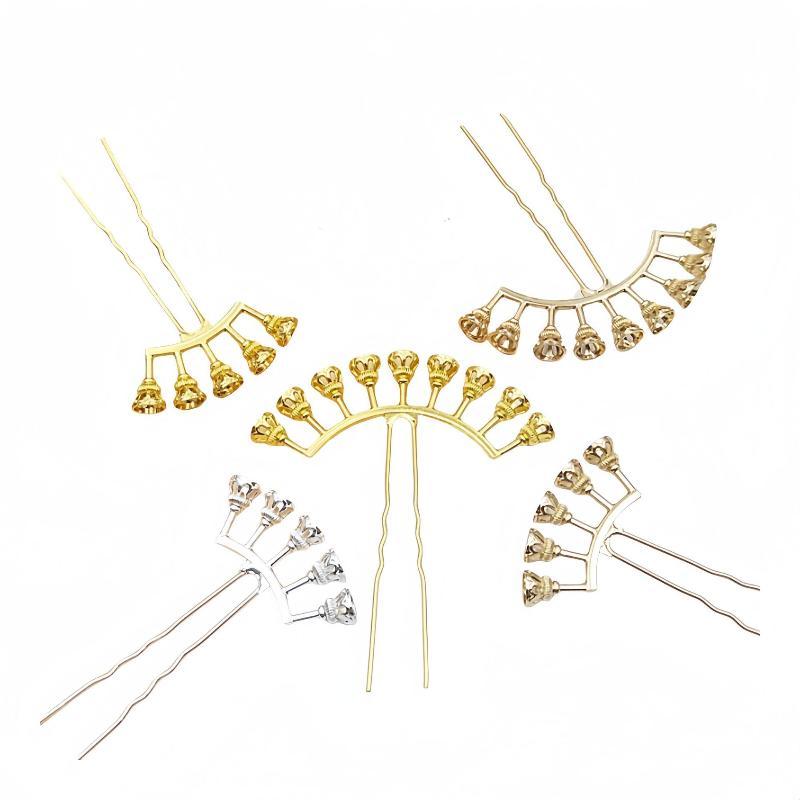 Alloy Arch Hair Pin Blanks wit - đánh giá và giá Jewelry Making Beads