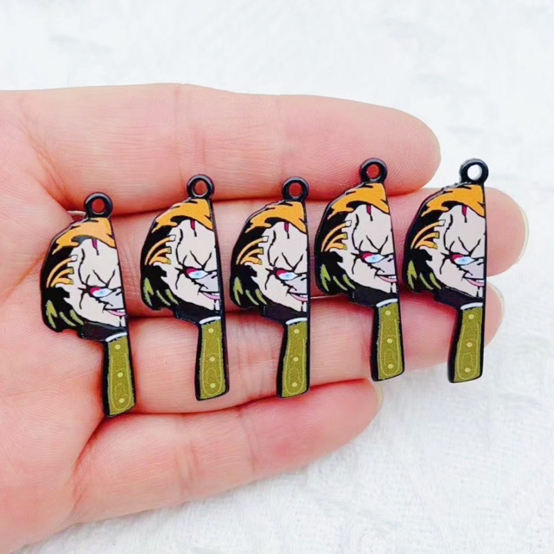 10pcs cartoon clown funny coup - đánh giá và giá Jewelry Making Jewelry