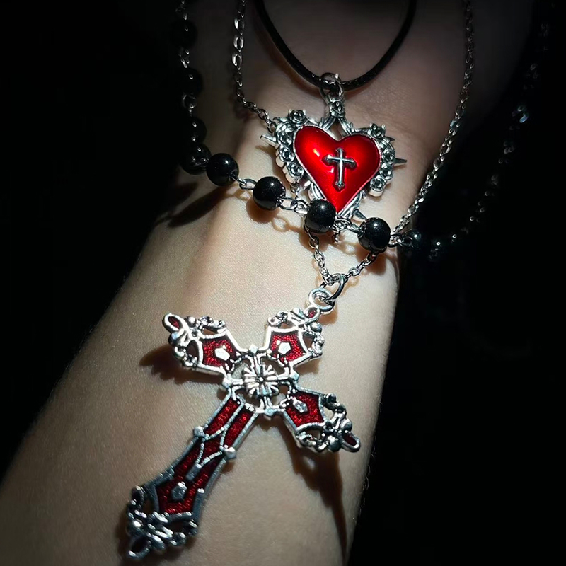Y2K Punk Gothic Multi Layer Ne - đánh giá và giá Jewelry Making Kits For Girls