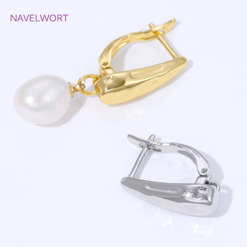 18K Gold Plated Smooth Earring - đánh giá và giá Jewelry Making Thread