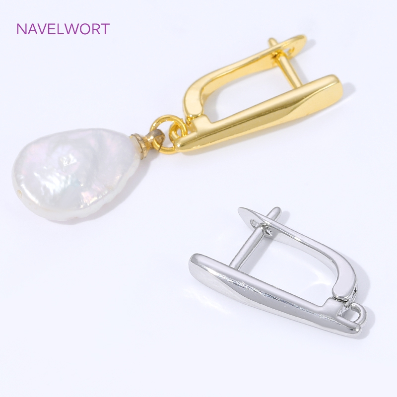18K Gold Plated Smooth Earring - đánh giá và giá Jewelry Making Thread