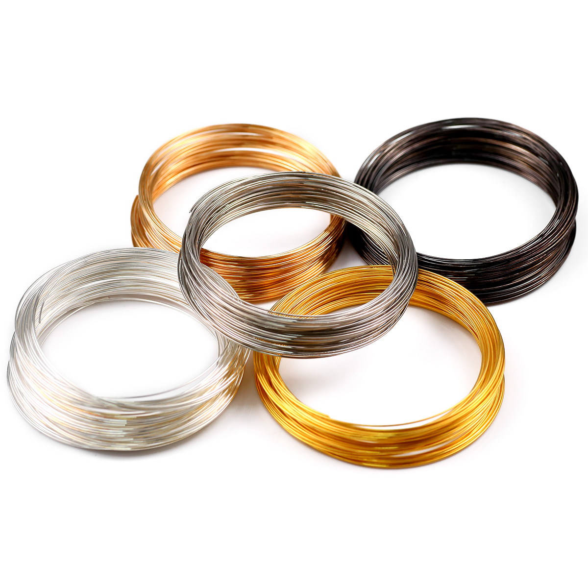 Memory Steel Wire 50Loops/Lot  - đánh giá và giá Memory Wire Bracelet