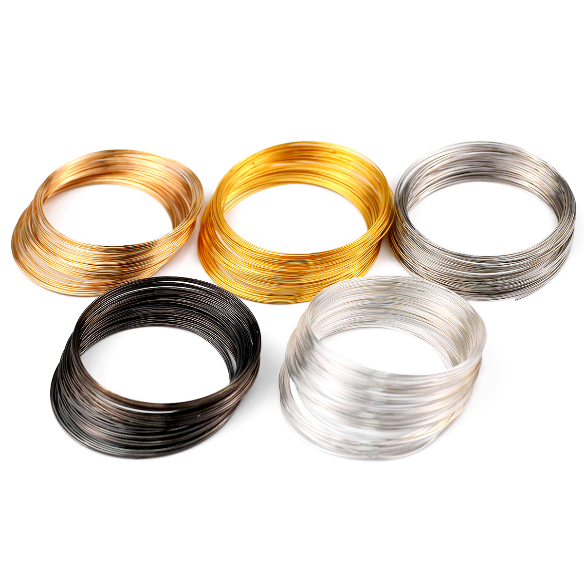 Memory Steel Wire 50Loops/Lot  - đánh giá và giá Memory Wire Bracelet