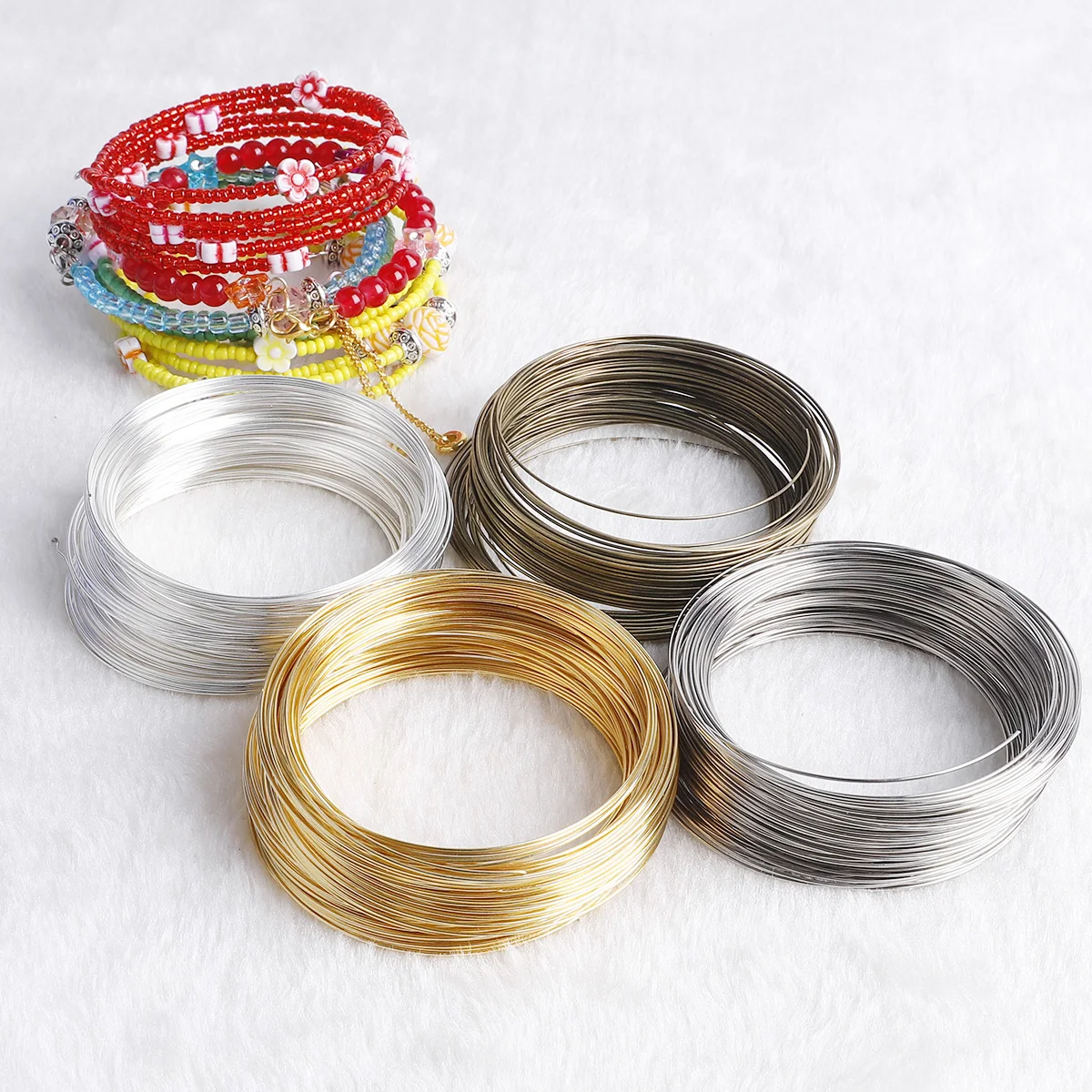 100Loops 0.6mm Memory Wire Bra - đánh giá và giá Memory Wire Bracelet