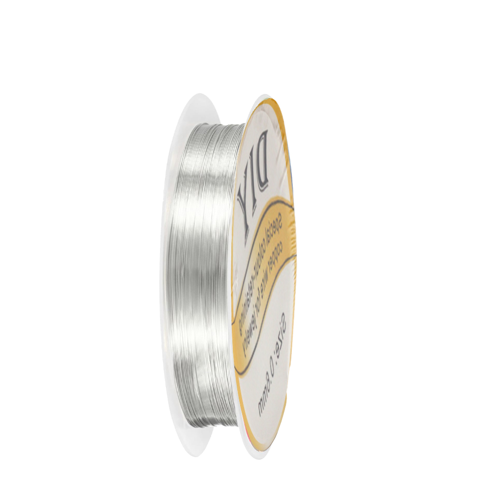 1Roll Silver Copper Wire 0.3/0 - đánh giá và giá Jewelry Making Thread