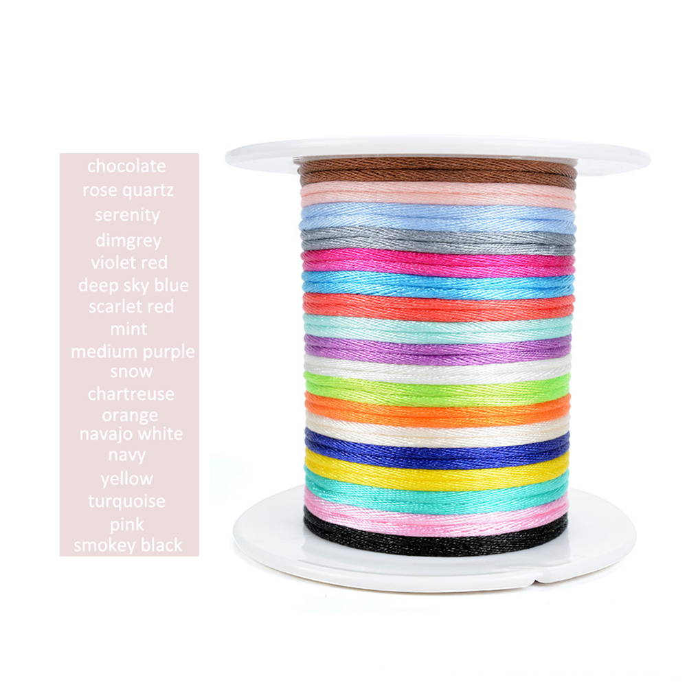 1.5mm Núm Vú Clip Chain DIY Ny - đánh giá và giá Knotting Cord Silk