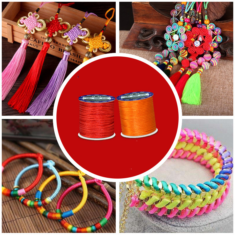 1.5Mm 2Mm 2.5Mm Nylon Cotton Đ - đánh giá và giá Knotting Cord Silk