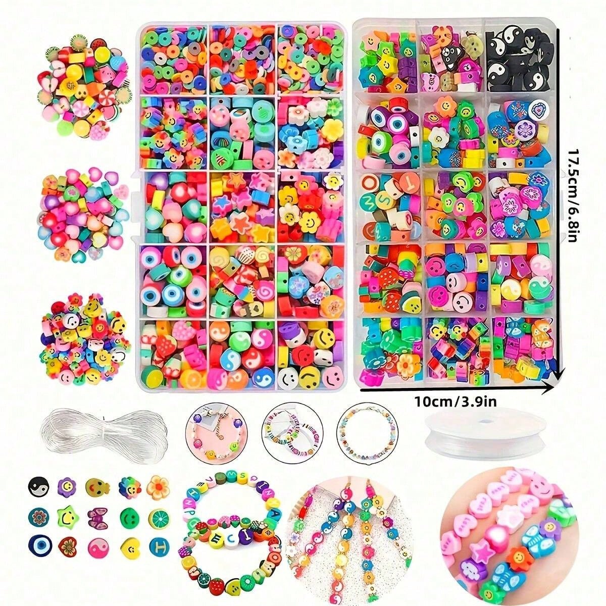 1450/1200/250pcs Polymer Clay  - đánh giá và giá Jewelry Making Thread
