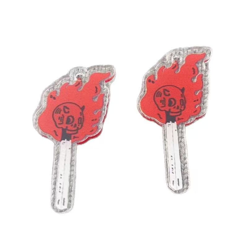 10pcs acrylic skull pendant, D - đánh giá và giá Jewelry Making Jewelry