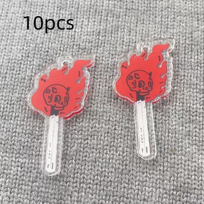 10pcs acrylic skull pendant, D - đánh giá và giá Jewelry Making Jewelry