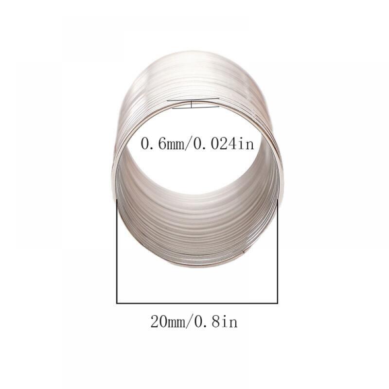 Approx 68 Loop 0.6mm Steel Wir - đánh giá và giá Memory Wire Bracelet