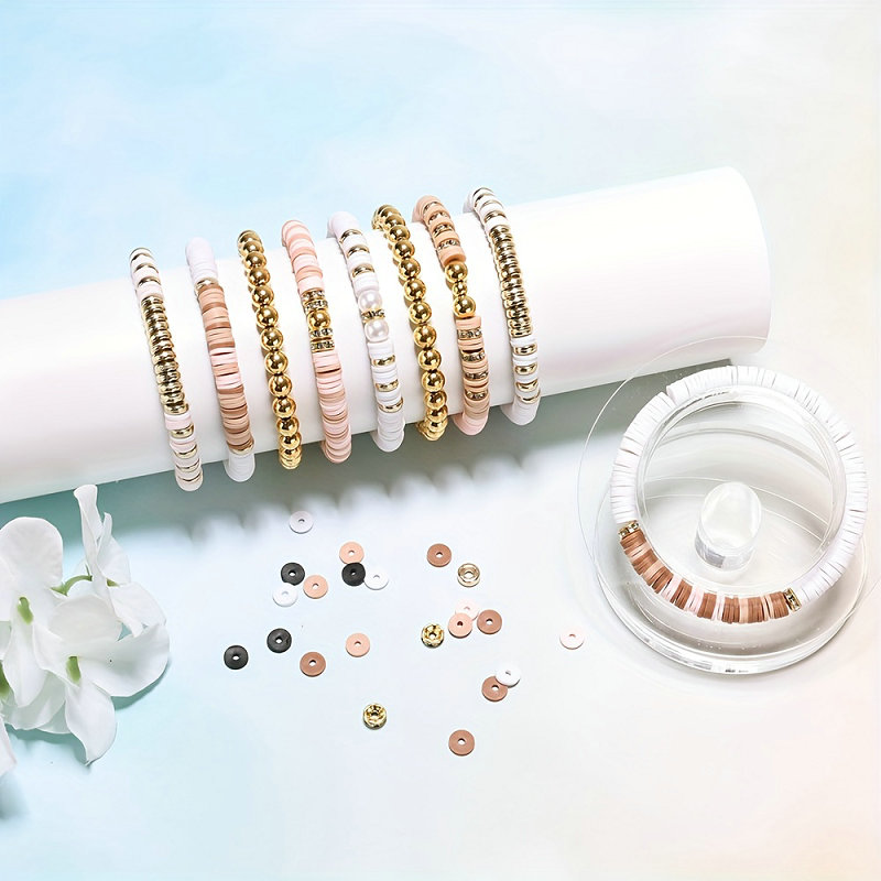 Style DIY Clay Beads Bracelet  - đánh giá và giá Jewelry Making Kits For Girls