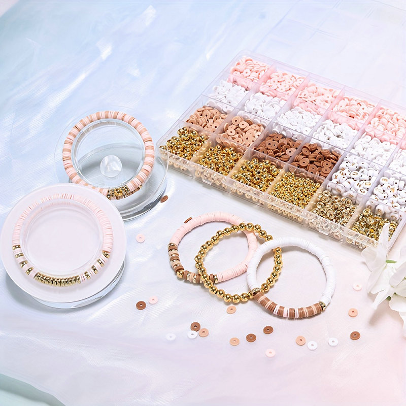 Style DIY Clay Beads Bracelet  - đánh giá và giá Jewelry Making Kits For Girls