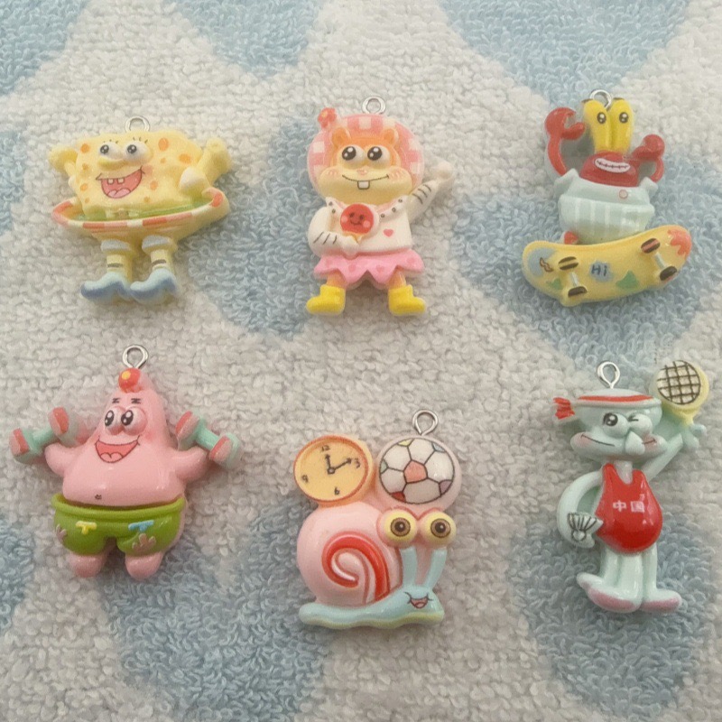 10pcs cartoon resin pendant, D - đánh giá và giá Jewelry Making Jewelry