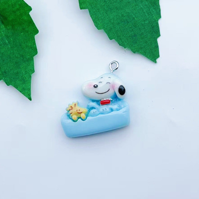 12pcs resin cartoon dog pendan - đánh giá và giá Jewelry Making Jewelry