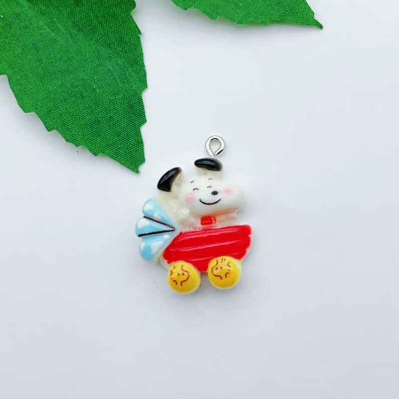 12pcs resin cartoon dog pendan - đánh giá và giá Jewelry Making Jewelry