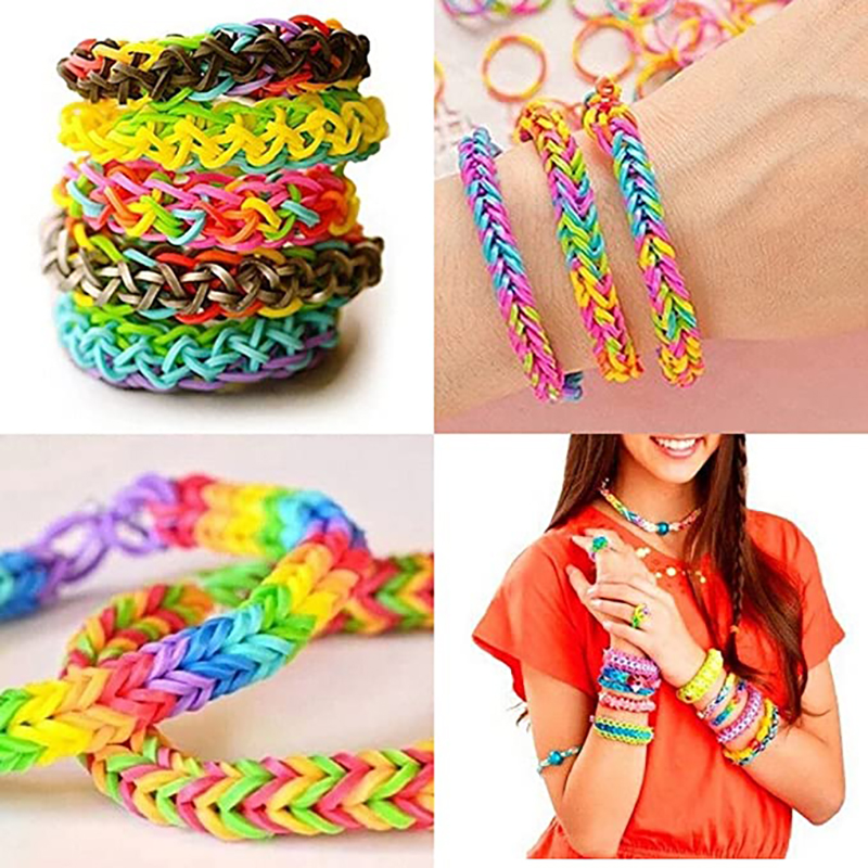 600 pieces Colorful Rubber Ban - đánh giá và giá Jewelry Making Hand Tools