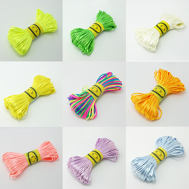 2.5mm 20m Satin Rattail Lụa Ma - đánh giá và giá Knotting Cord Silk