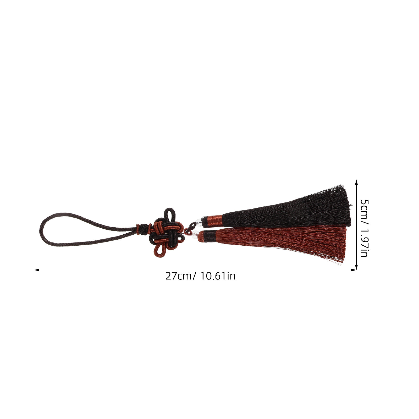 2Pcs Chinese Sword Tassel Silk - đánh giá và giá Knotting Cord Silk