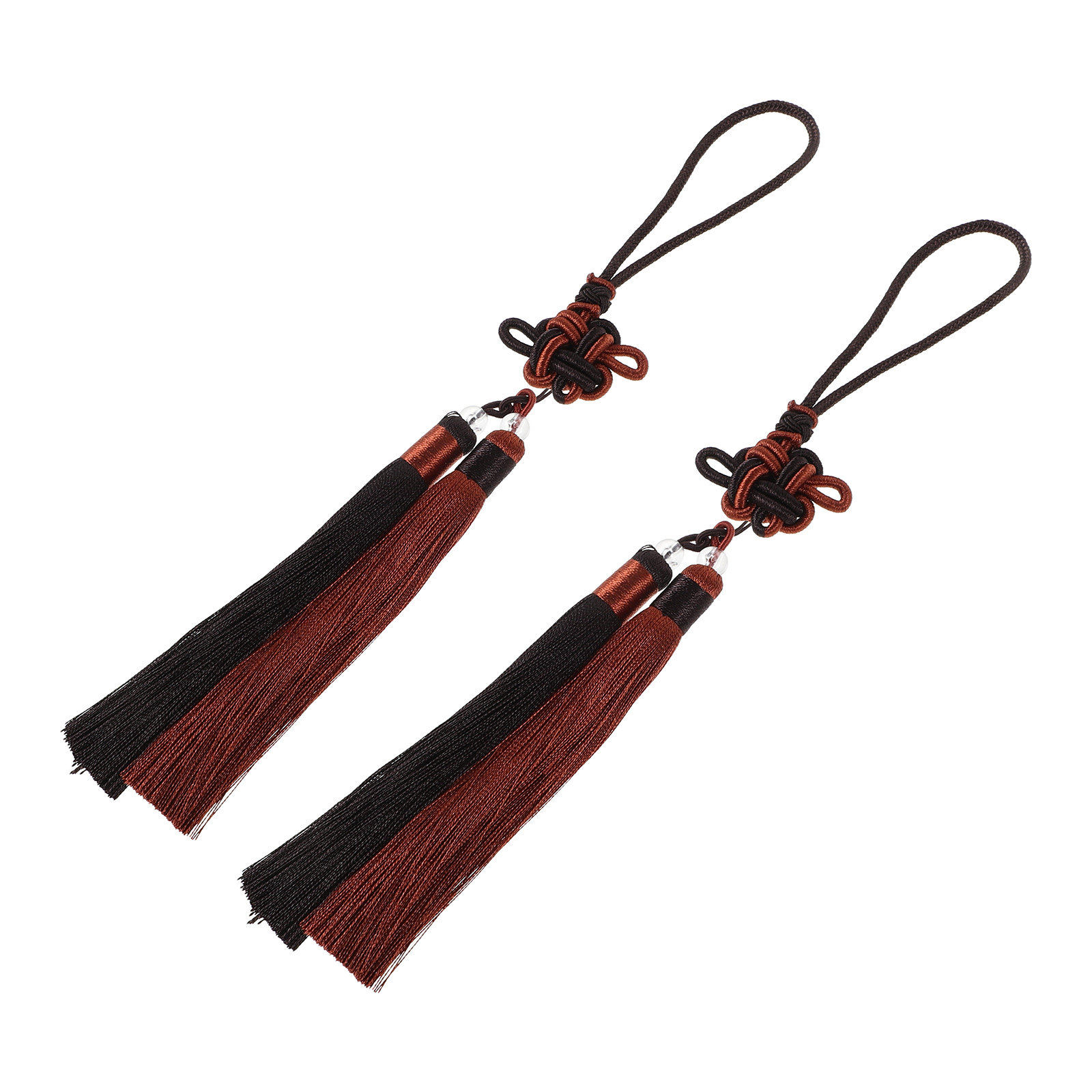 2Pcs Chinese Sword Tassel Silk - đánh giá và giá Knotting Cord Silk