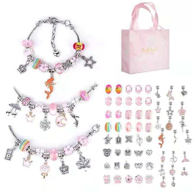 Charm Bracelet Making Kit DIY  - đánh giá và giá Jewelry Making Kits For Girls