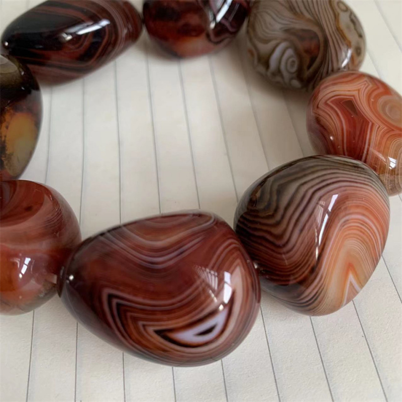 Silk Thread Agate Bracelet - đánh giá và giá Knotting Cord Silk