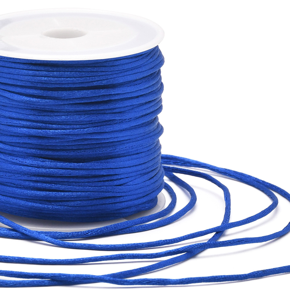 1.5mm Crafts Satin Rattail Cor - đánh giá và giá Knotting Cord Silk