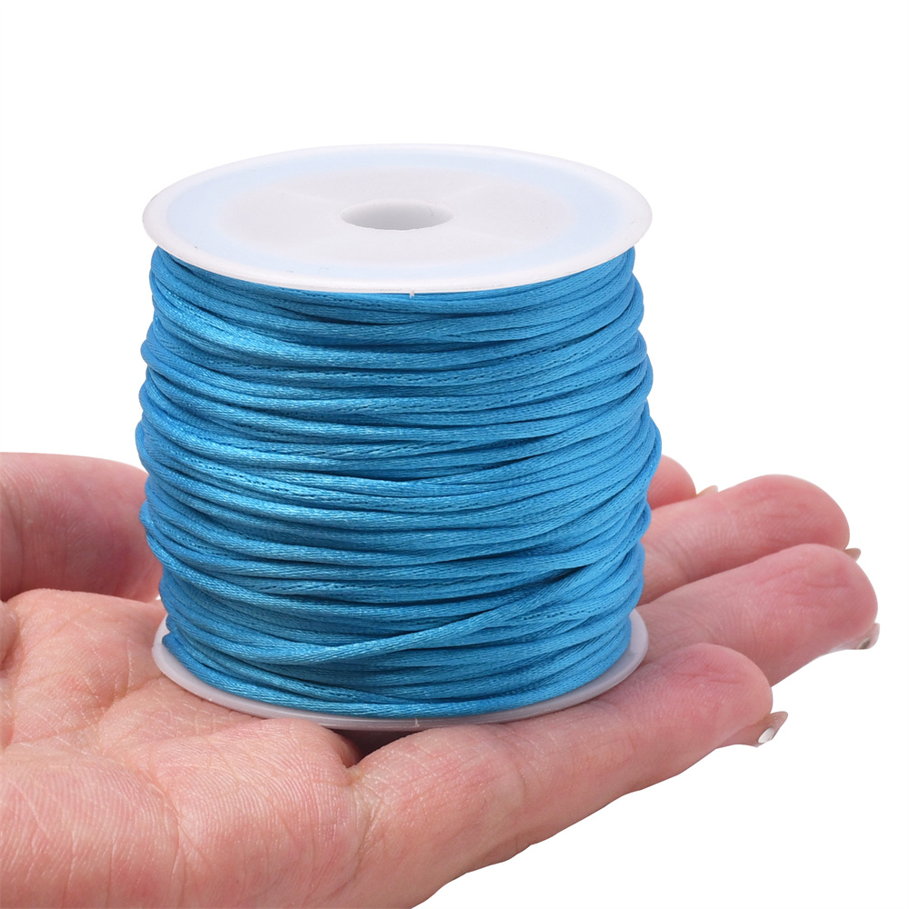 1.5mm Crafts Satin Rattail Cor - đánh giá và giá Knotting Cord Silk