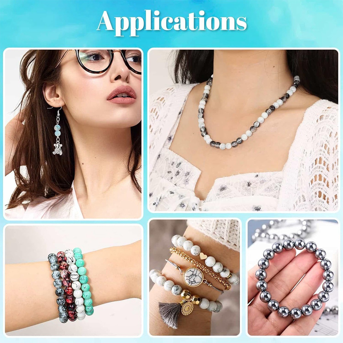 Natural Stones Gemstones Jewel - đánh giá và giá Jewelry Making Kits For Girls