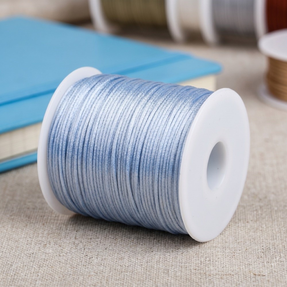 100m Craft String 1.5mm Satin  - đánh giá và giá Knotting Cord Silk