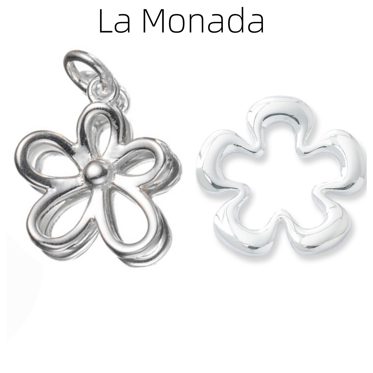 925 Sterling Silver Hollow Flo - đánh giá và giá Jewelry Making In La
