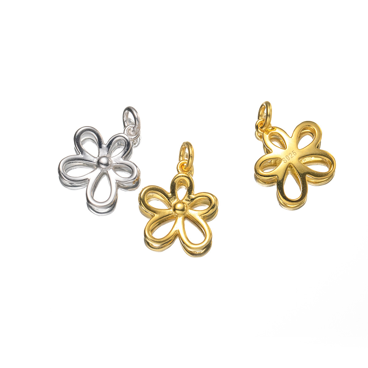925 Sterling Silver Hollow Flo - đánh giá và giá Jewelry Making In La