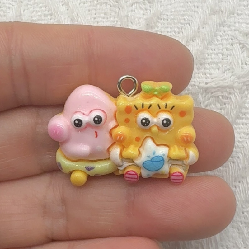 10pcs cartoon resin pendant, D - đánh giá và giá Jewelry Making Jewelry