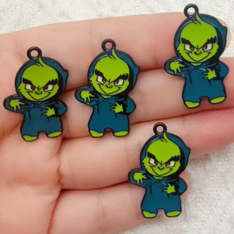 10pcs alloy drip oil cartoon C - đánh giá và giá Jewelry Making Jewelry