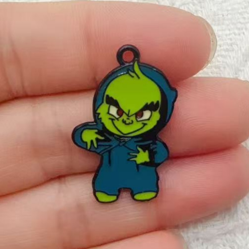 10pcs alloy drip oil cartoon C - đánh giá và giá Jewelry Making Jewelry